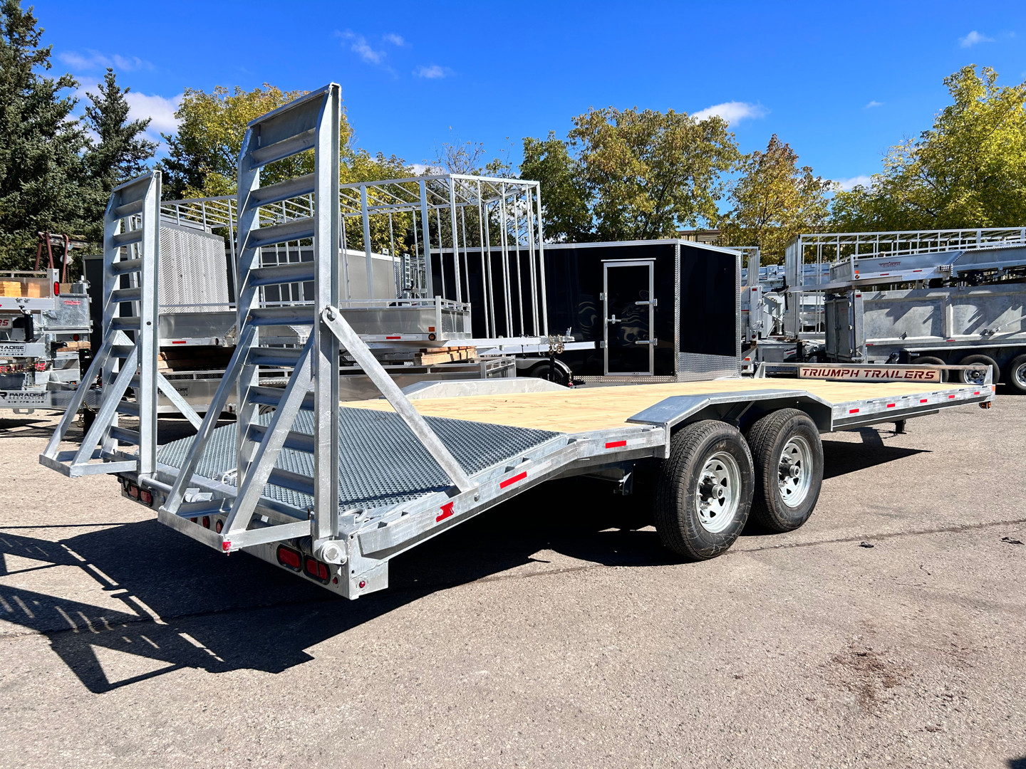 New 2026 TRIUMPH TRAILERS GALVANIZED DRIVE OVER FENDER EQUIPMENT HAULER - Image 2
