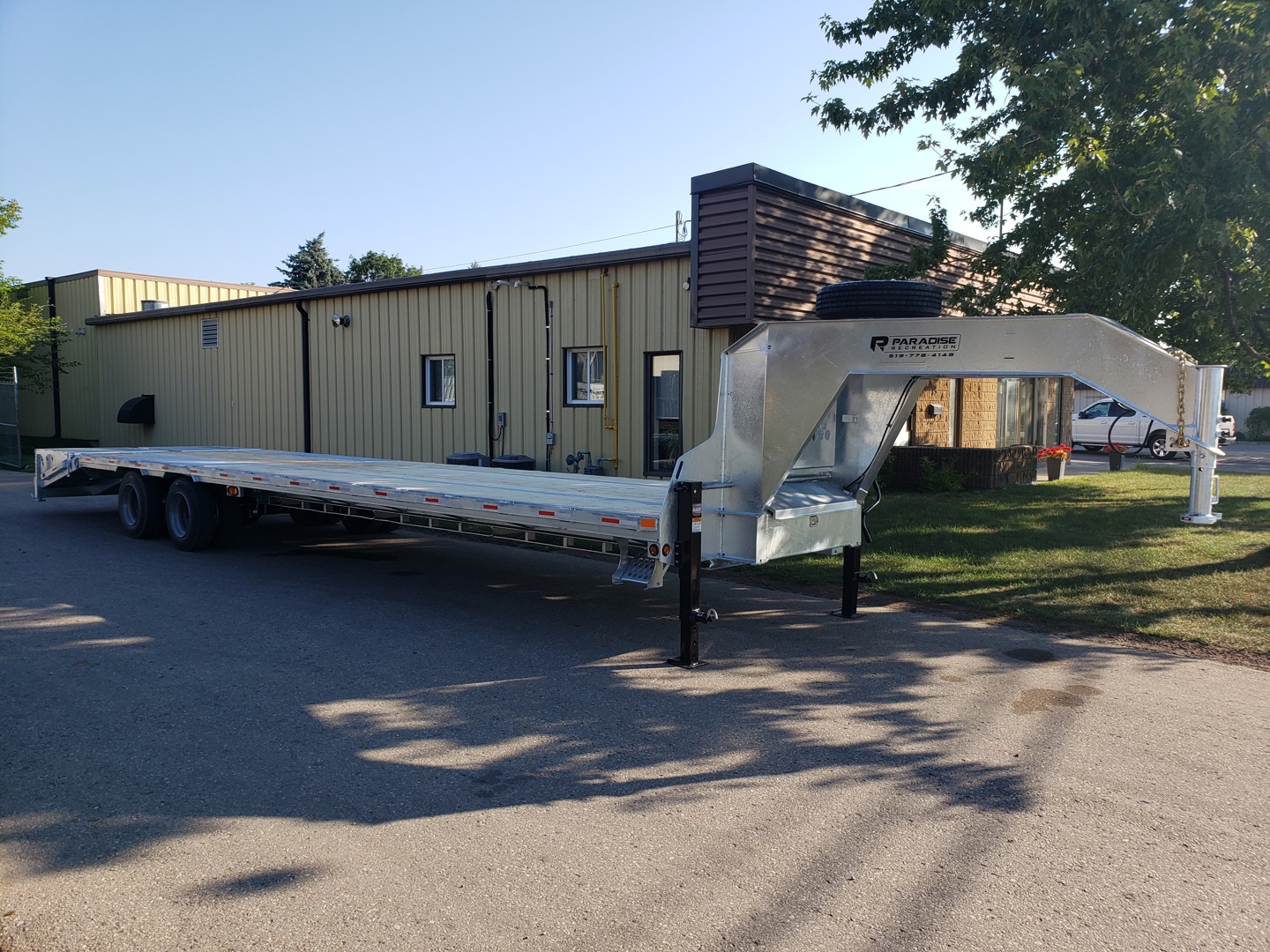 New 2026 TRIUMPH TRAILERS GALVANIZED STEEL GOOSE NECK DECKOVER