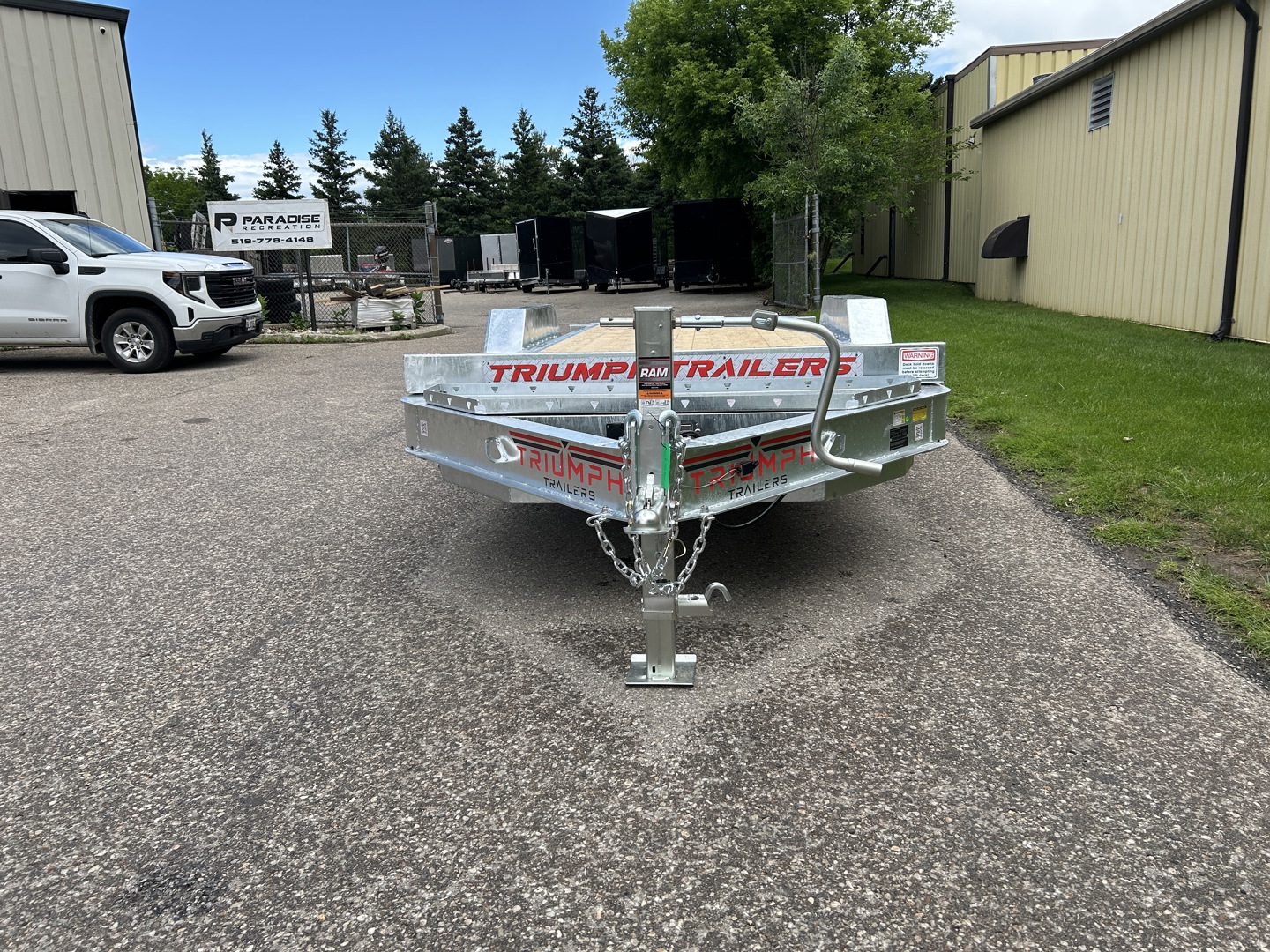 New 2026 Triumph Trailers Galvanized Hydraulic Tilt with I Beam Frame - Image 3
