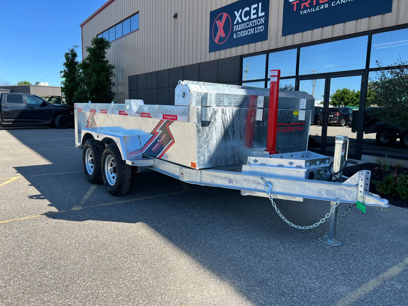 New 2026 TRIUMPH TRAILERS GALVANIZED DUMP TRAILER- D SERIES