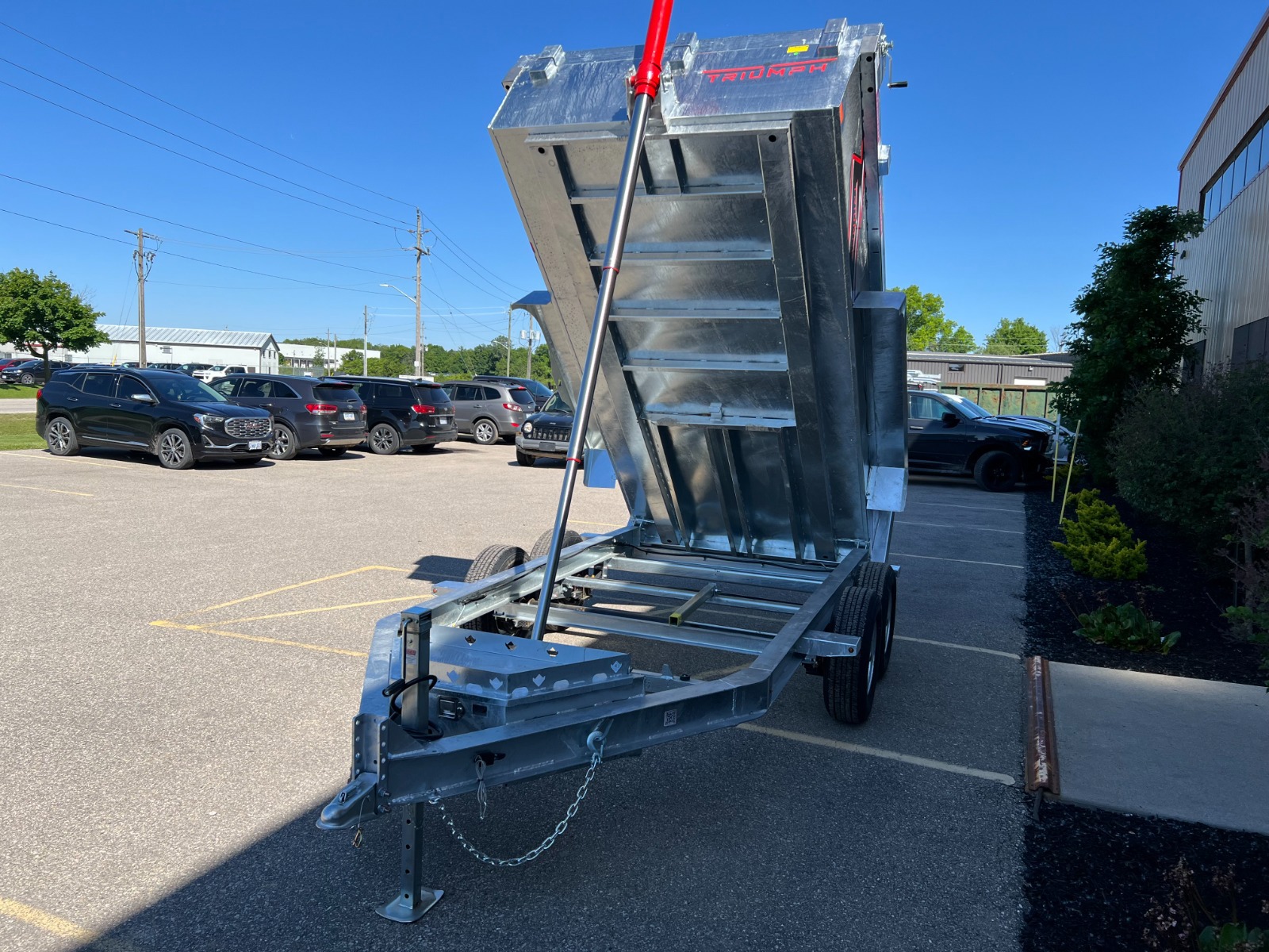 New 2026 TRIUMPH TRAILERS GALVANIZED DUMP TRAILER- D SERIES - Image 12
