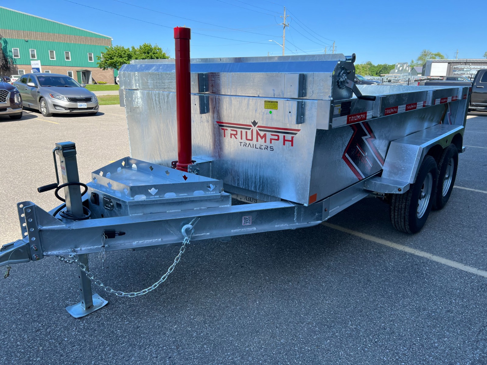 New 2026 TRIUMPH TRAILERS GALVANIZED DUMP TRAILER- D SERIES - Image 15
