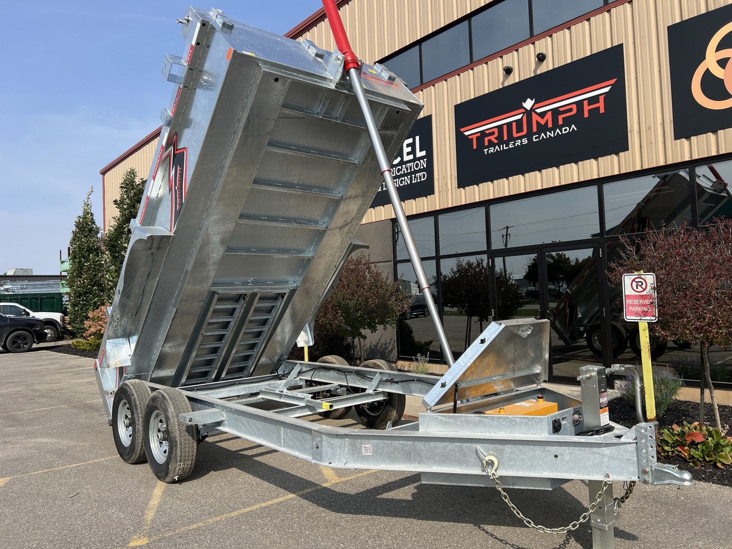 New 2026 TRIUMPH TRAILERS GALVANIZED DUMP TRAILER- D SERIES - Image 4