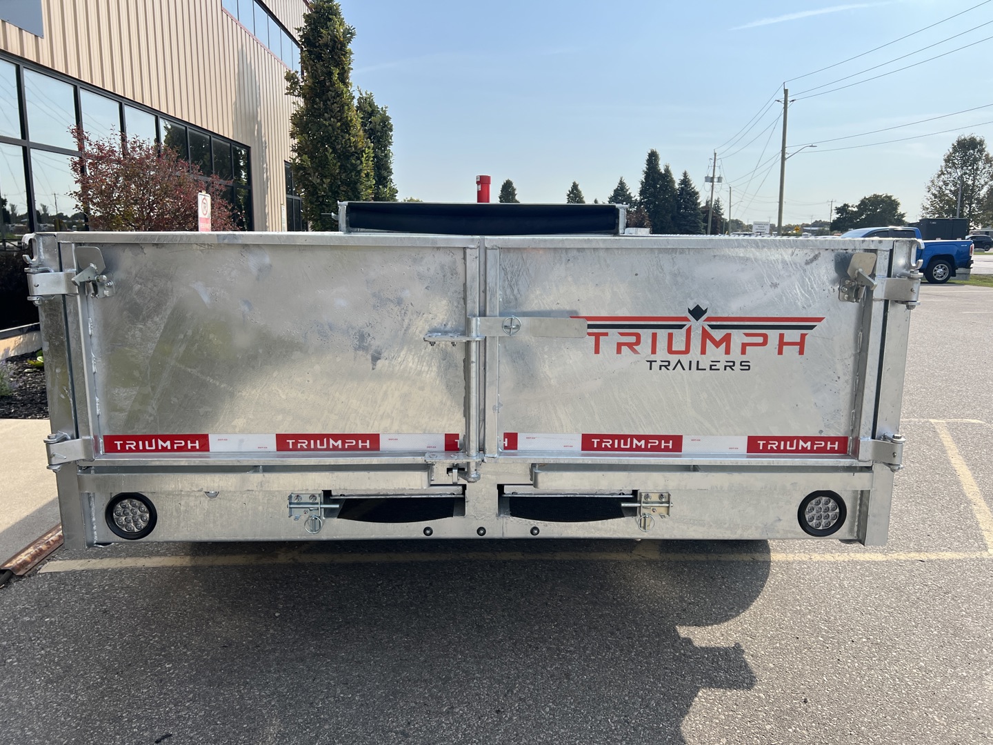 New 2026 TRIUMPH TRAILERS GALVANIZED DUMP TRAILER- D SERIES - Image 8