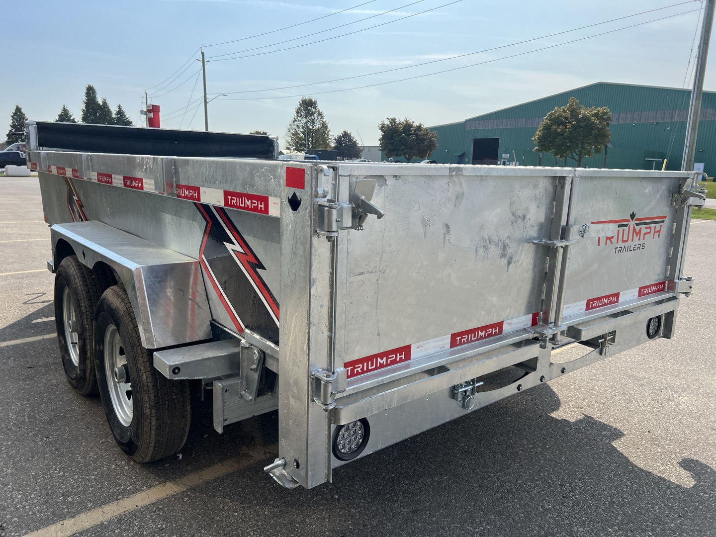 New 2026 TRIUMPH TRAILERS GALVANIZED DUMP TRAILER- D SERIES - Image 10