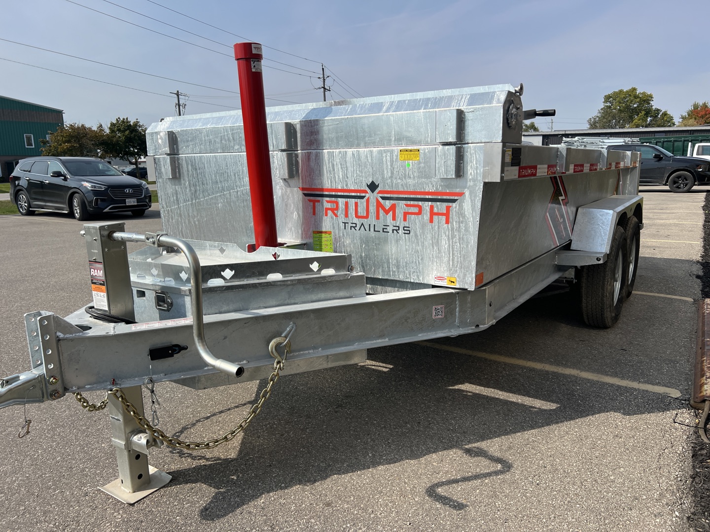 New 2026 TRIUMPH TRAILERS GALVANIZED DUMP TRAILER- D SERIES - Image 11