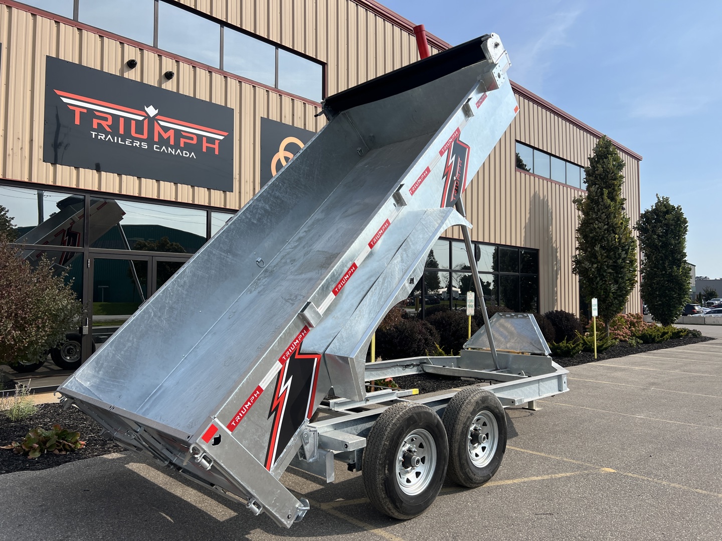 New 2026 TRIUMPH TRAILERS GALVANIZED DUMP TRAILER- D SERIES - Image 15