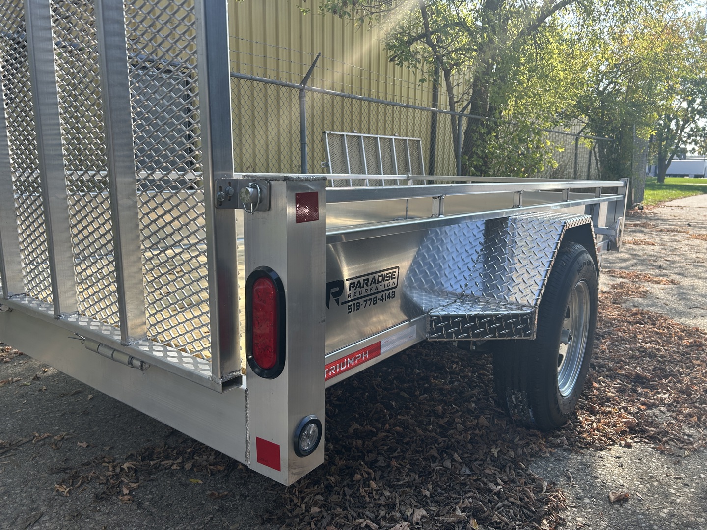 New 2027 TRIUMPH TRAILERS ALUMINUM UTILITY - Image 5