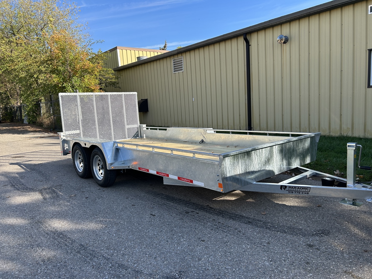 New 2027 Triumph Trailers GALVANIZED UTILITY