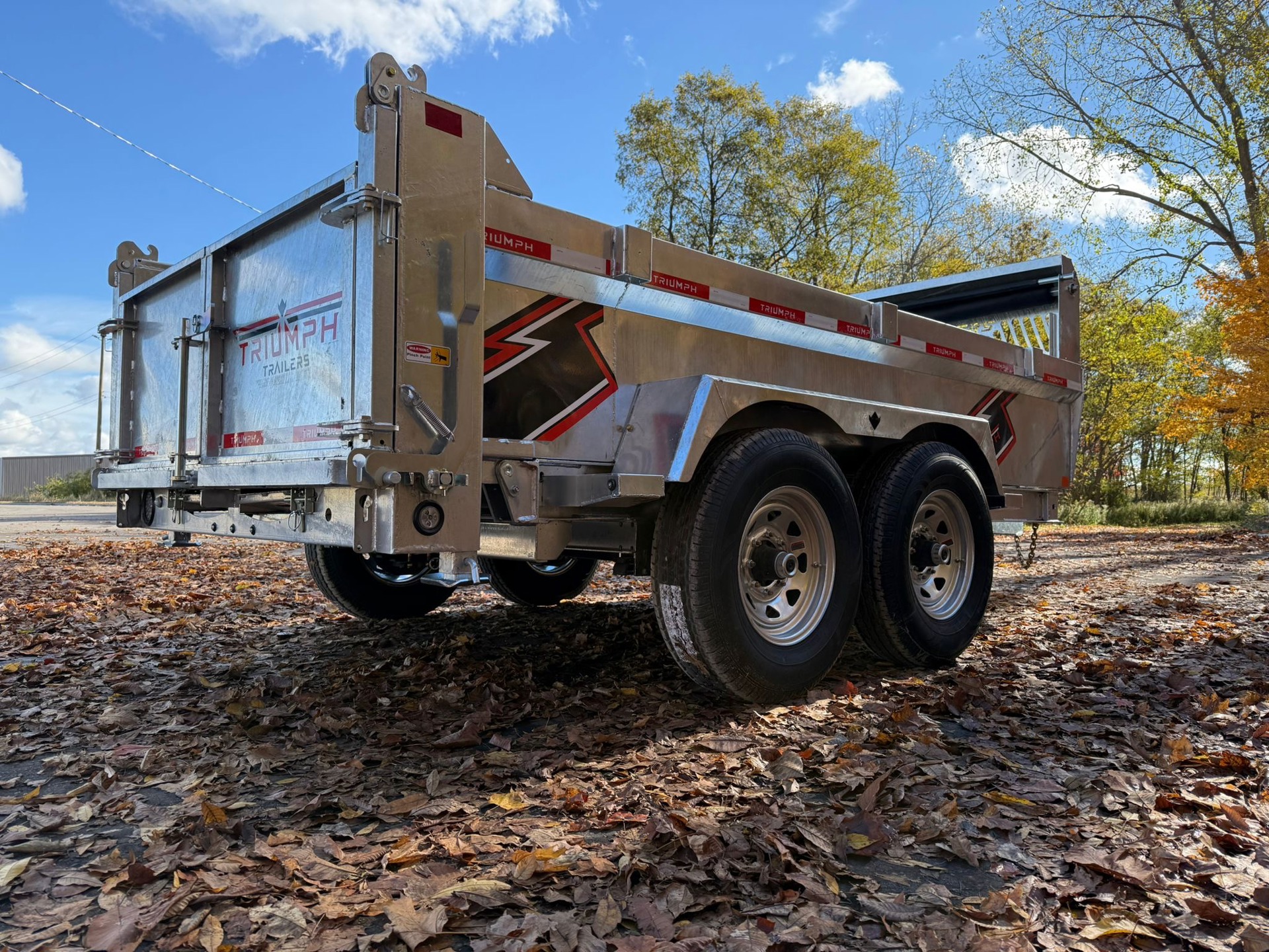 New 2026 TRIUMPH TRAILERS GALVANIZED DUMP TRAILER- A SERIES - Image 5