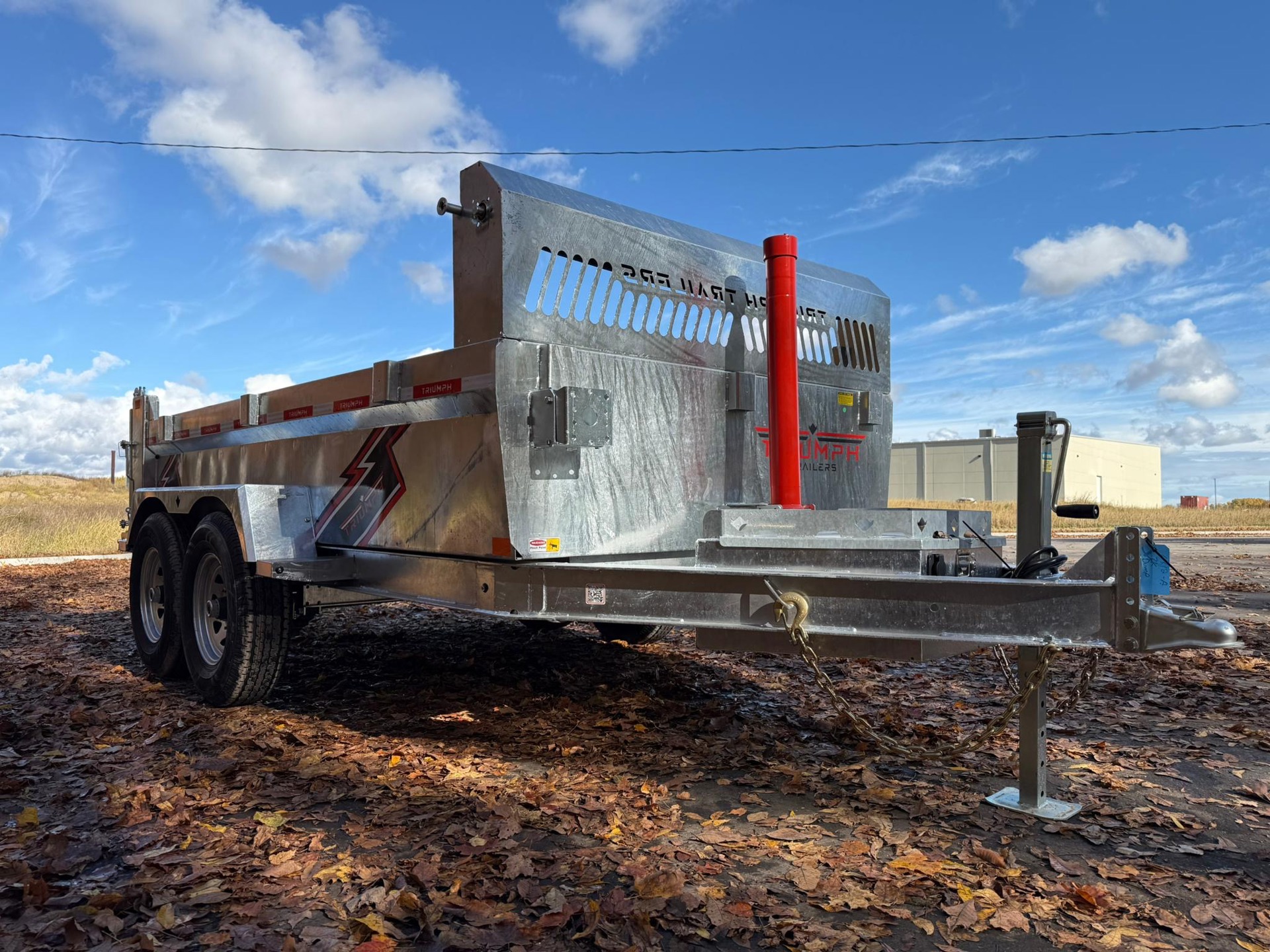 New 2026 TRIUMPH TRAILERS GALVANIZED DUMP TRAILER- A SERIES