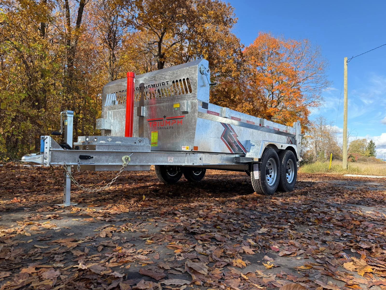New 2026 TRIUMPH TRAILERS GALVANIZED DUMP TRAILER- A SERIES - Image 4