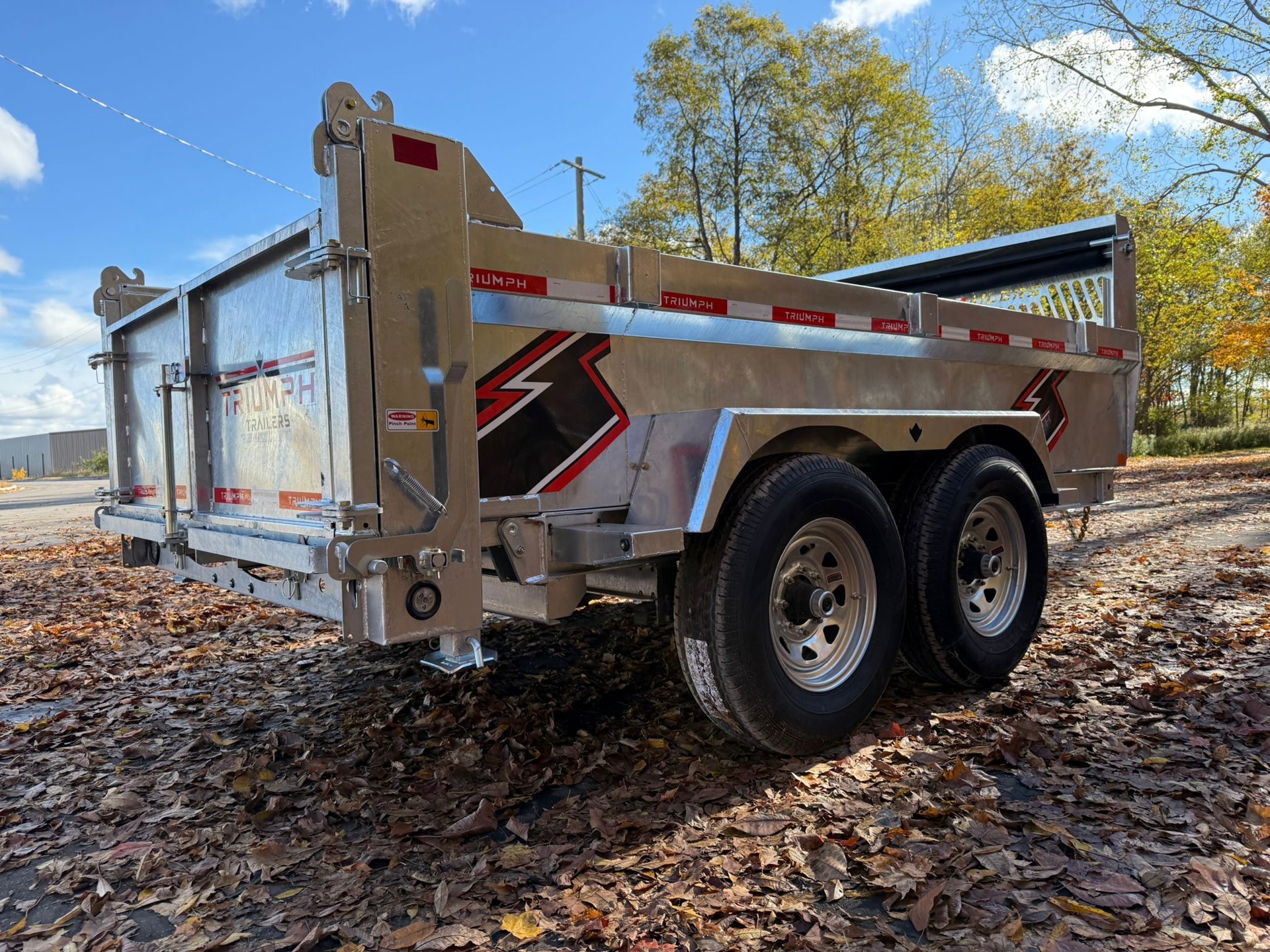 New 2026 TRIUMPH TRAILERS GALVANIZED DUMP TRAILER- A SERIES - Image 13