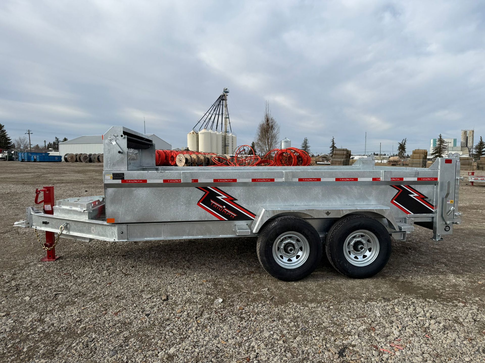 New 2026 TRIUMPH TRAILERS GALVANIZED DUMP TRAILER- A SERIES - Image 4