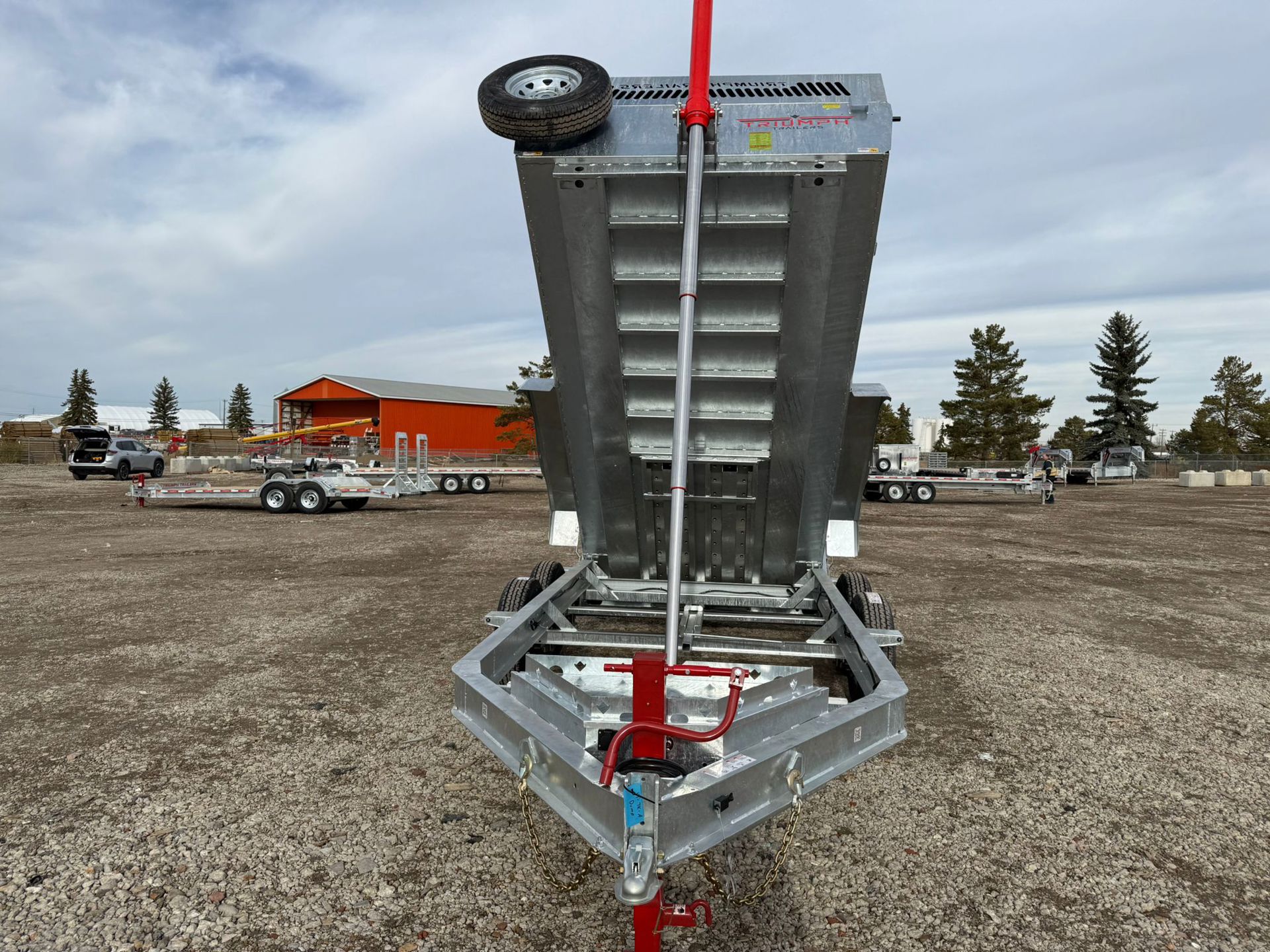 New 2026 TRIUMPH TRAILERS GALVANIZED DUMP TRAILER- A SERIES - Image 9