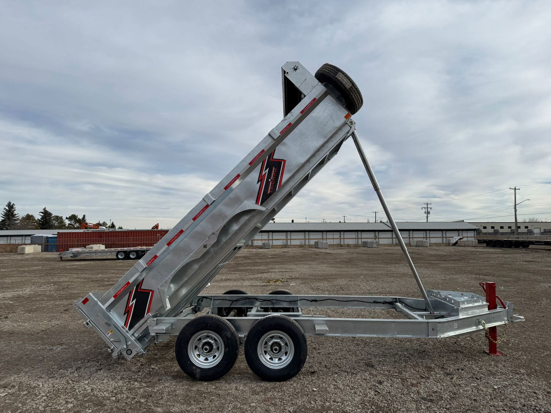 New 2026 TRIUMPH TRAILERS GALVANIZED DUMP TRAILER- A SERIES - Image 11