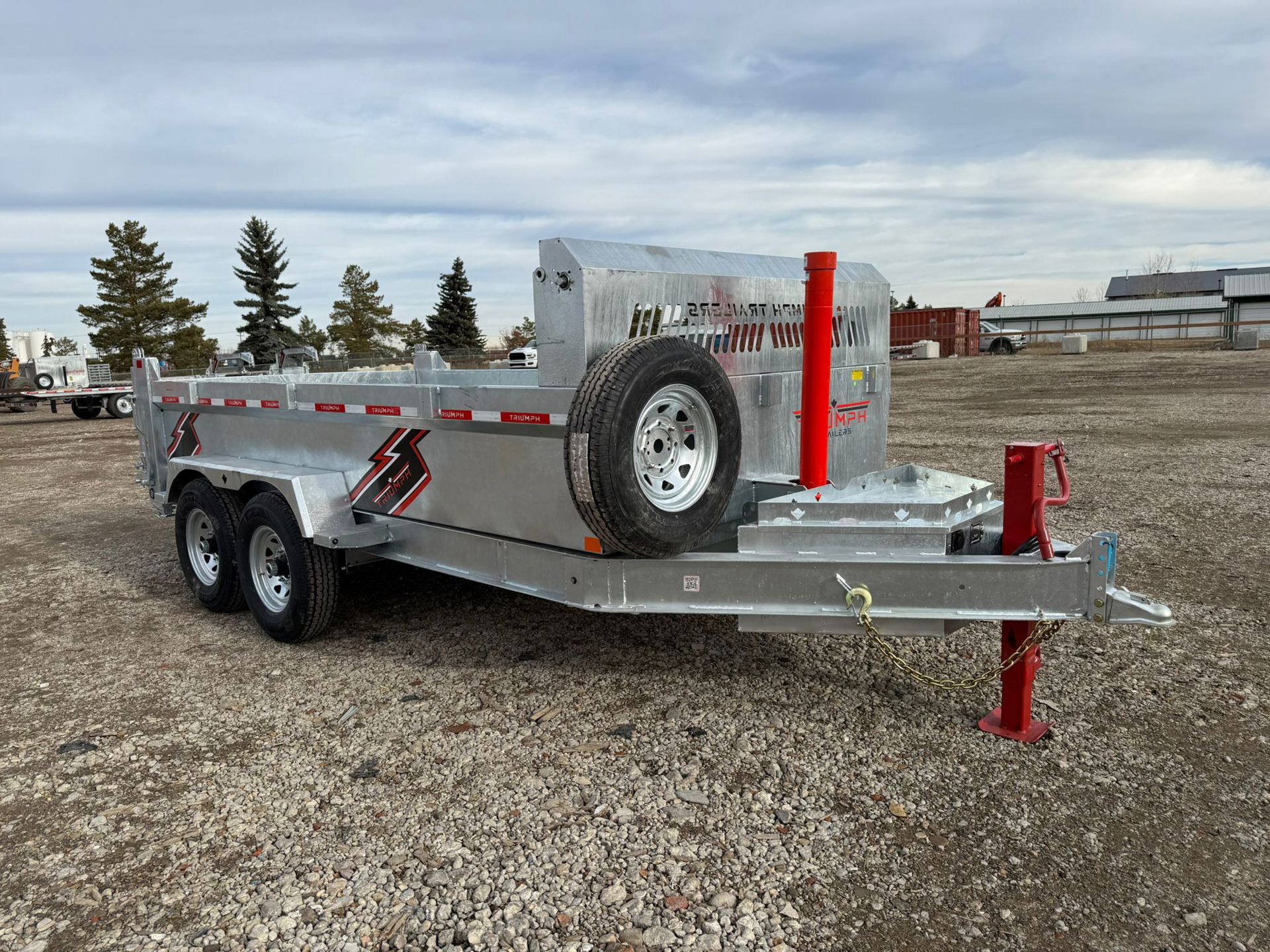 New 2026 TRIUMPH TRAILERS GALVANIZED DUMP TRAILER- A SERIES