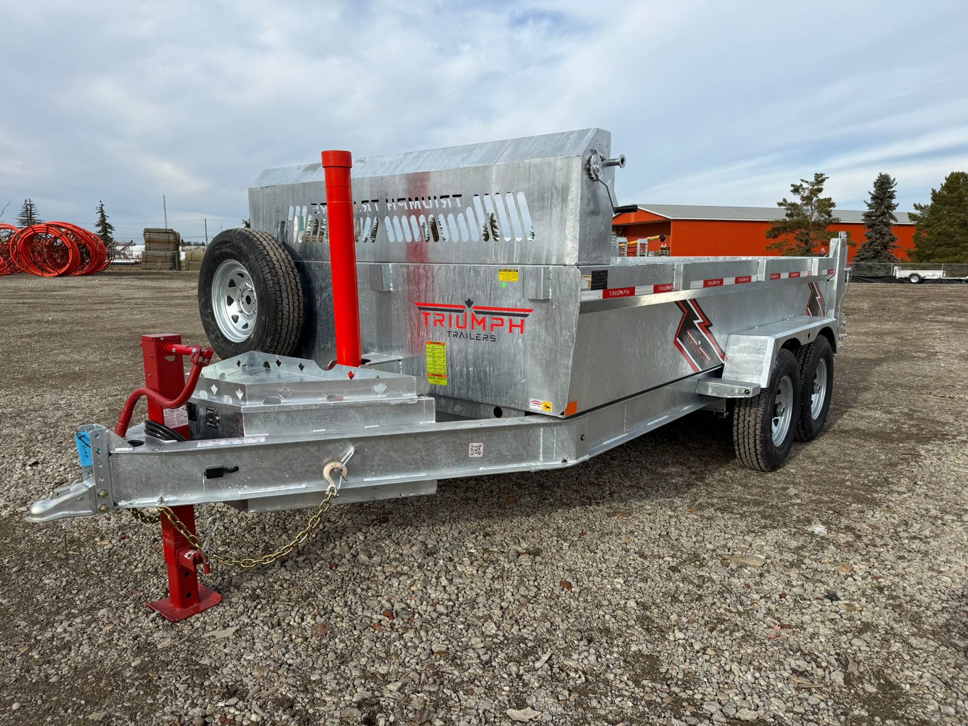 New 2026 TRIUMPH TRAILERS GALVANIZED DUMP TRAILER- A SERIES - Image 3