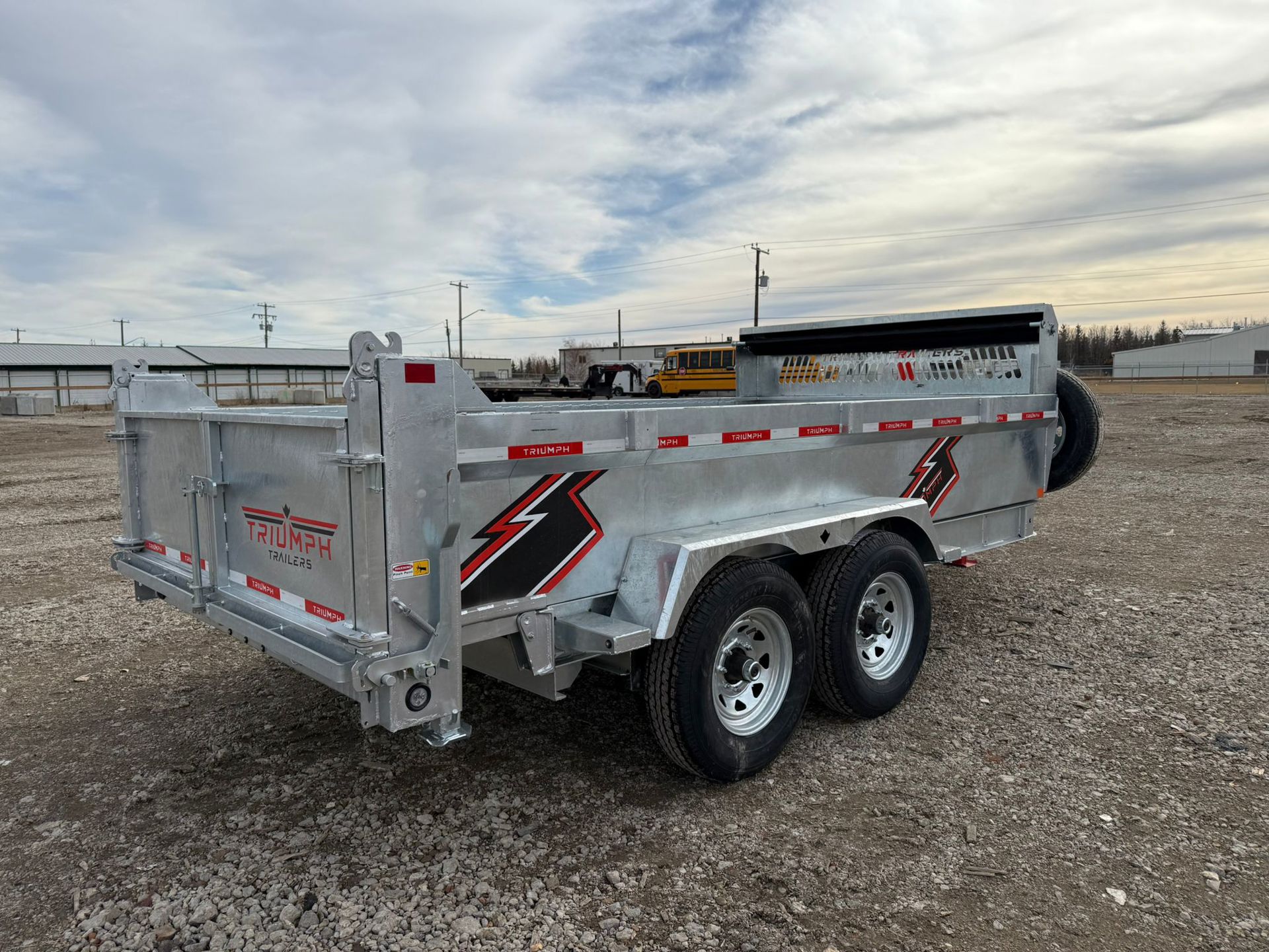 New 2026 TRIUMPH TRAILERS GALVANIZED DUMP TRAILER- A SERIES - Image 6
