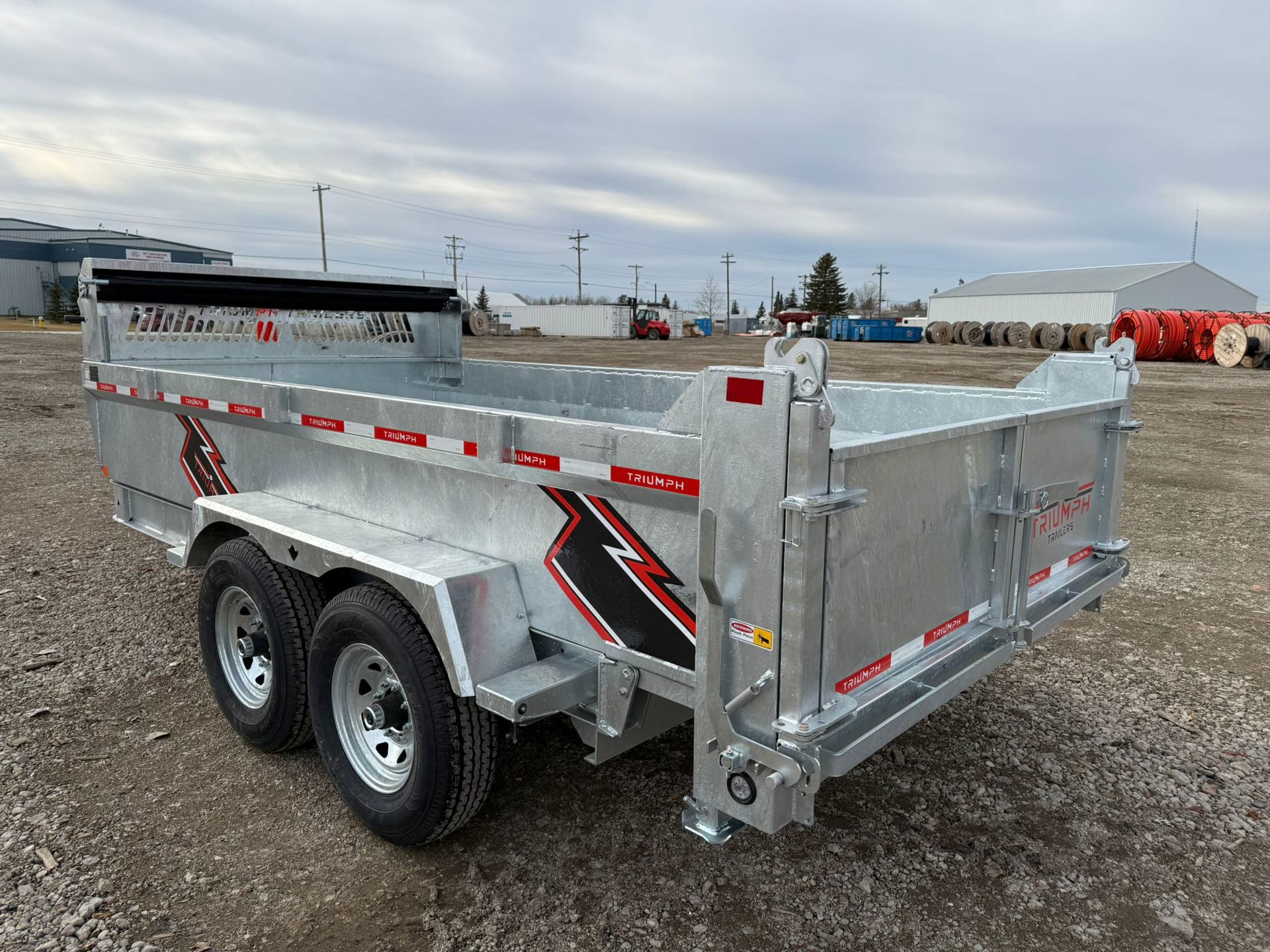 New 2026 TRIUMPH TRAILERS GALVANIZED DUMP TRAILER- A SERIES - Image 13