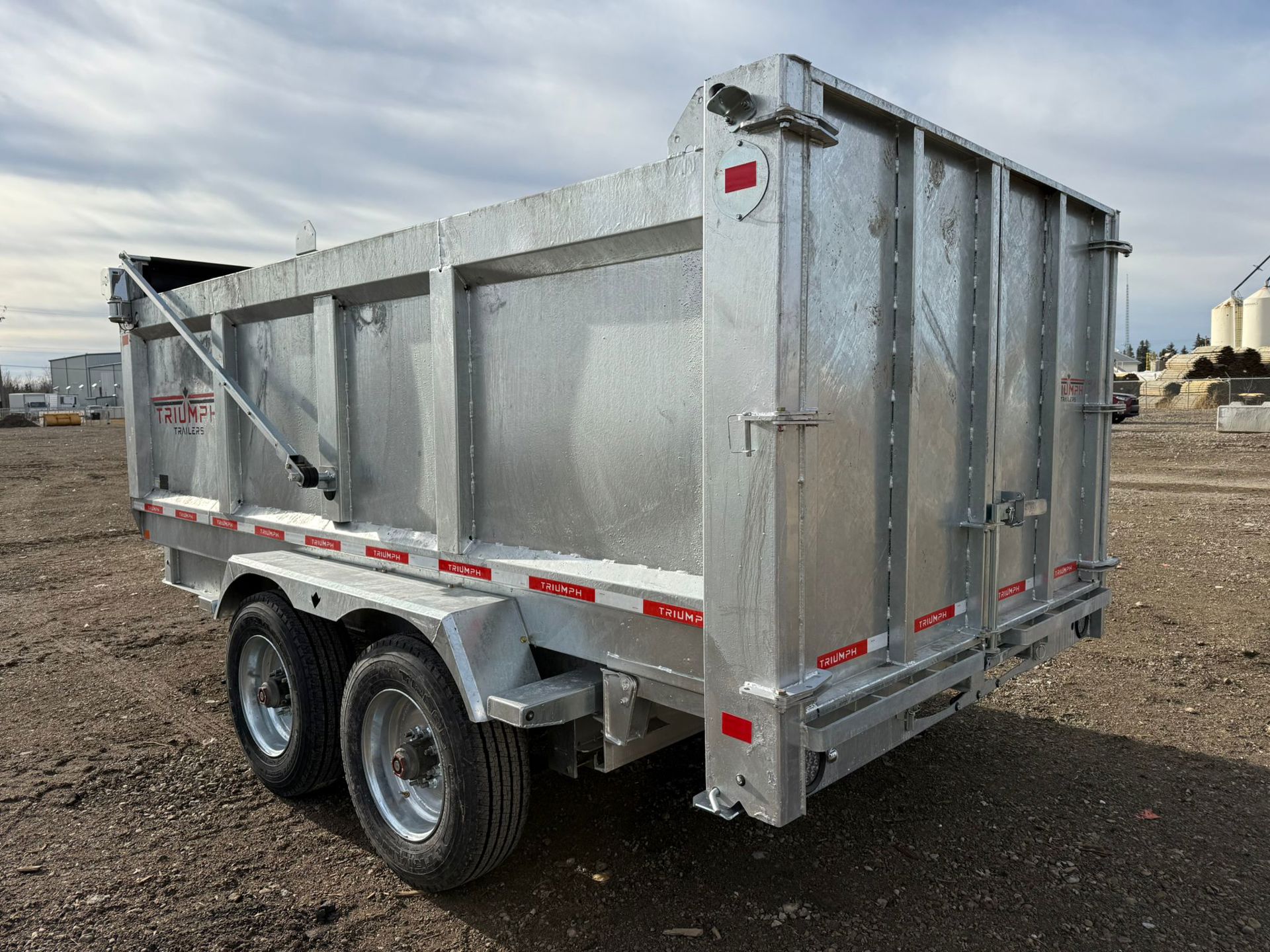 New 2026 Triumph Trailers Galvanized High Side Dump Trailer - Image 6