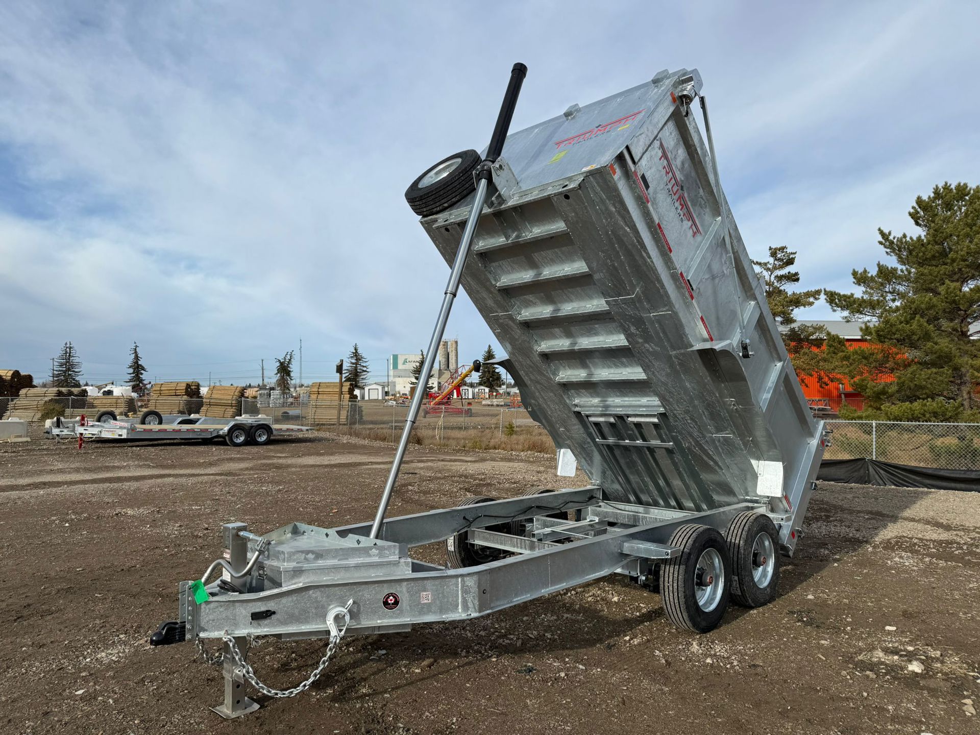New 2026 Triumph Trailers Galvanized High Side Dump Trailer - Image 15