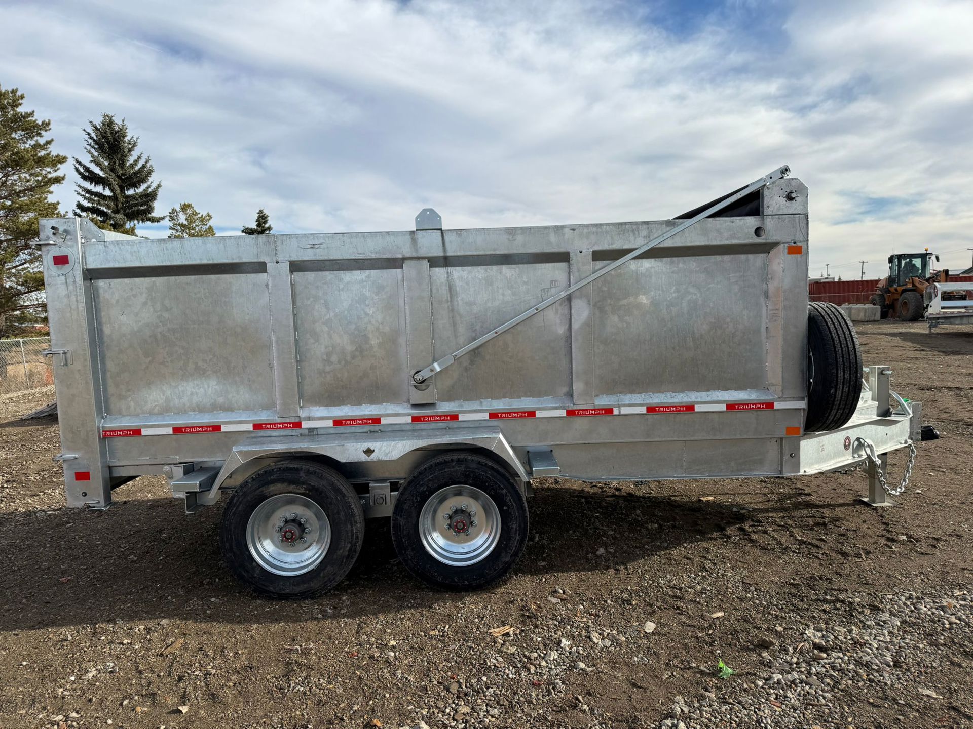 New 2026 Triumph Trailers Galvanized High Side Dump Trailer - Image 7