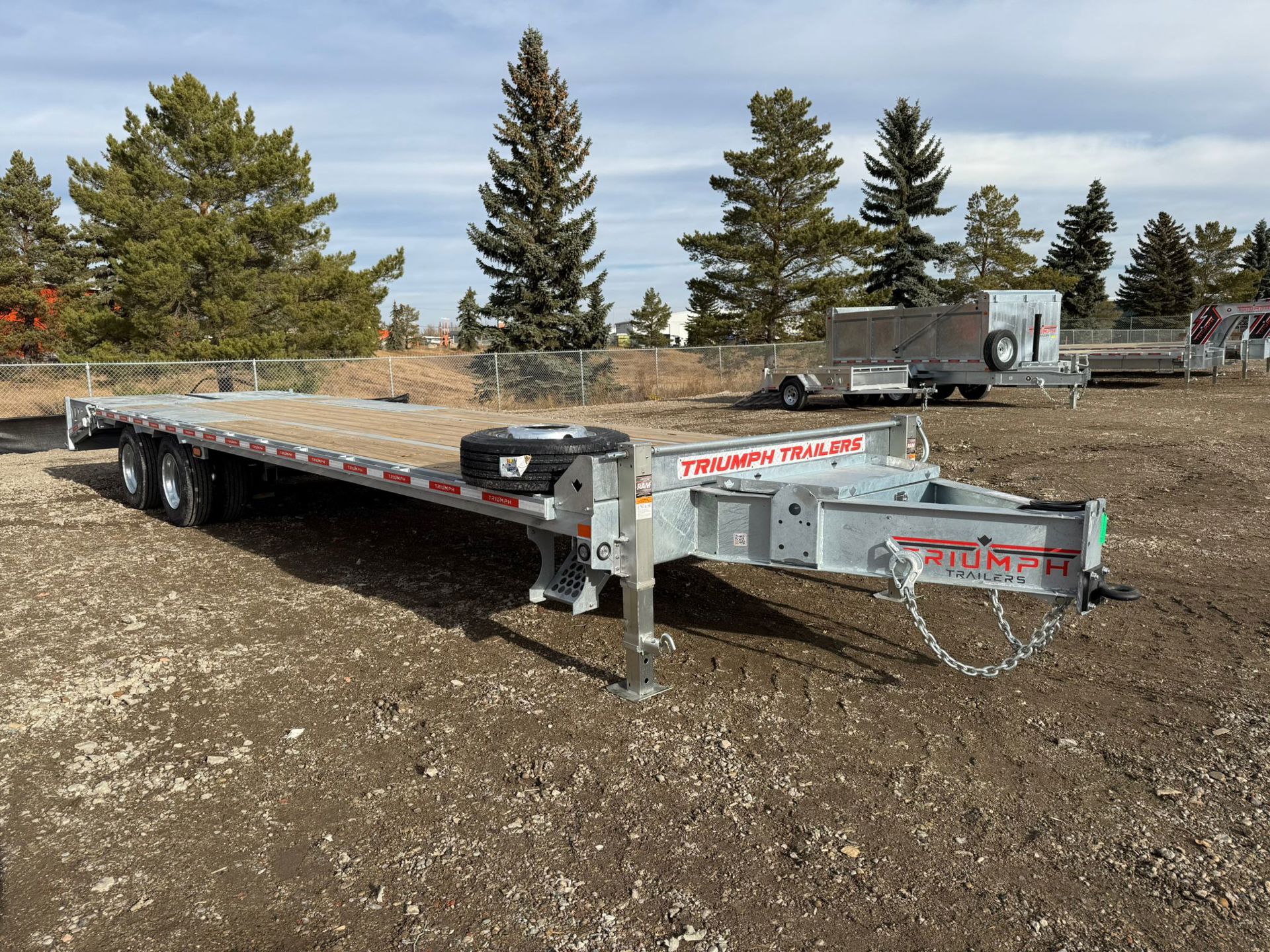 New 2026 TRIUMPH TRAILERS GALVANIZED STEEL TAG A LONG EQUIPMENT HAULER