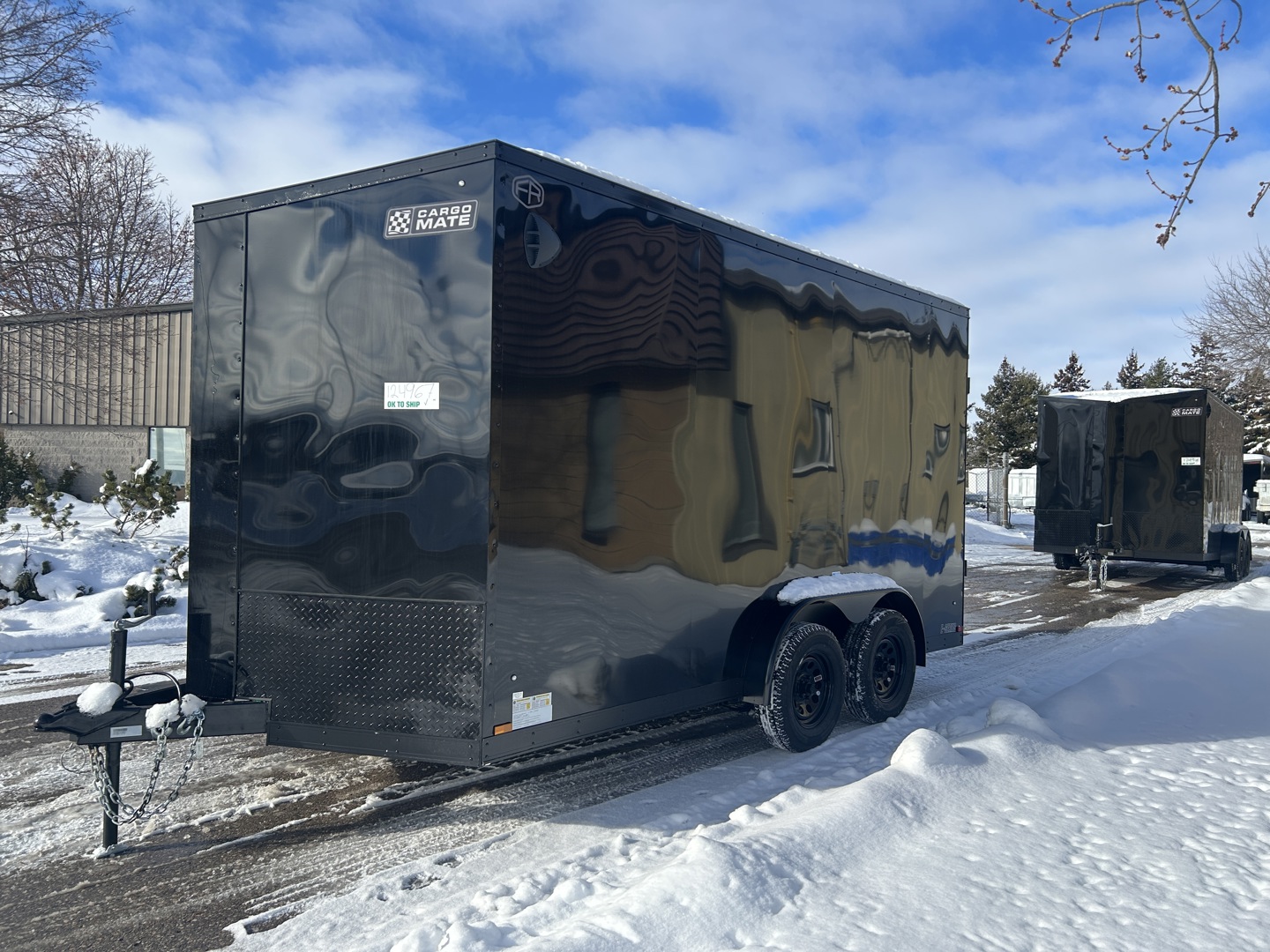 New 2026 Cargo Mate 7.5x14 Steel Enclosed Cargo Trailer - Image 3