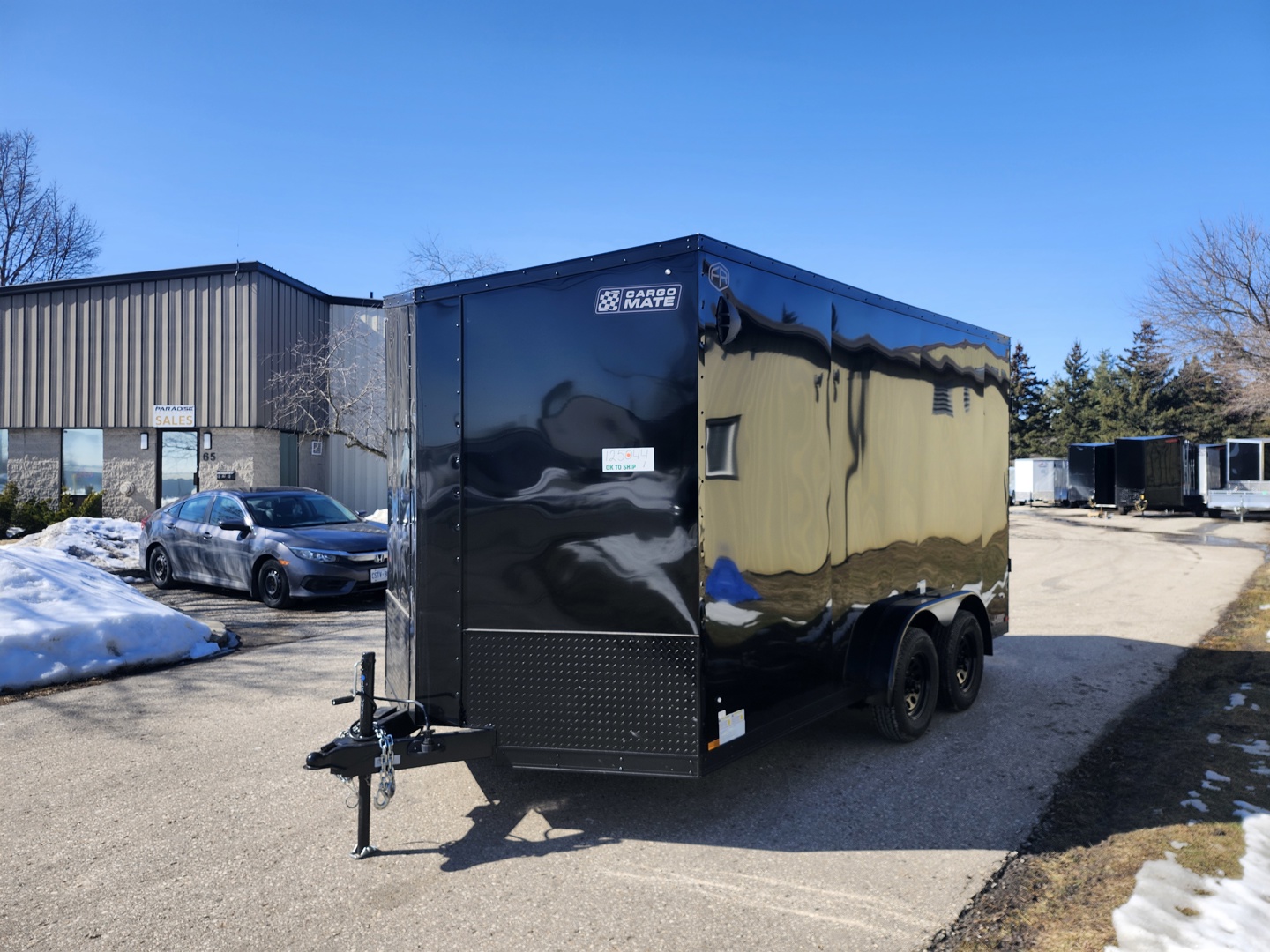 New 2026 Cargo Mate 7.5x14 Steel Enclosed Cargo Trailer - Image 8