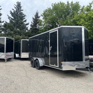 New 2025 American Hauler 7x16 Steel Enclosed Cargo Trailer