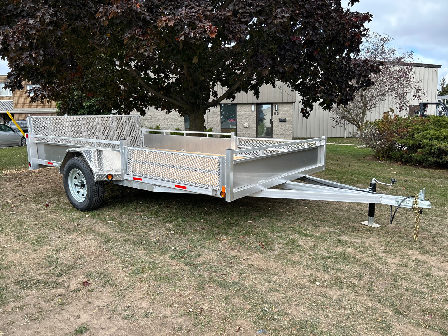 New 2027 Triumph Trailers 80x12 Aluminum Sideload Utility Trailer