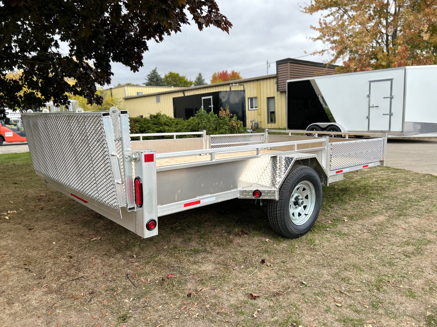 New 2027 Triumph Trailers 80x12 Aluminum Sideload Utility Trailer - Image 7