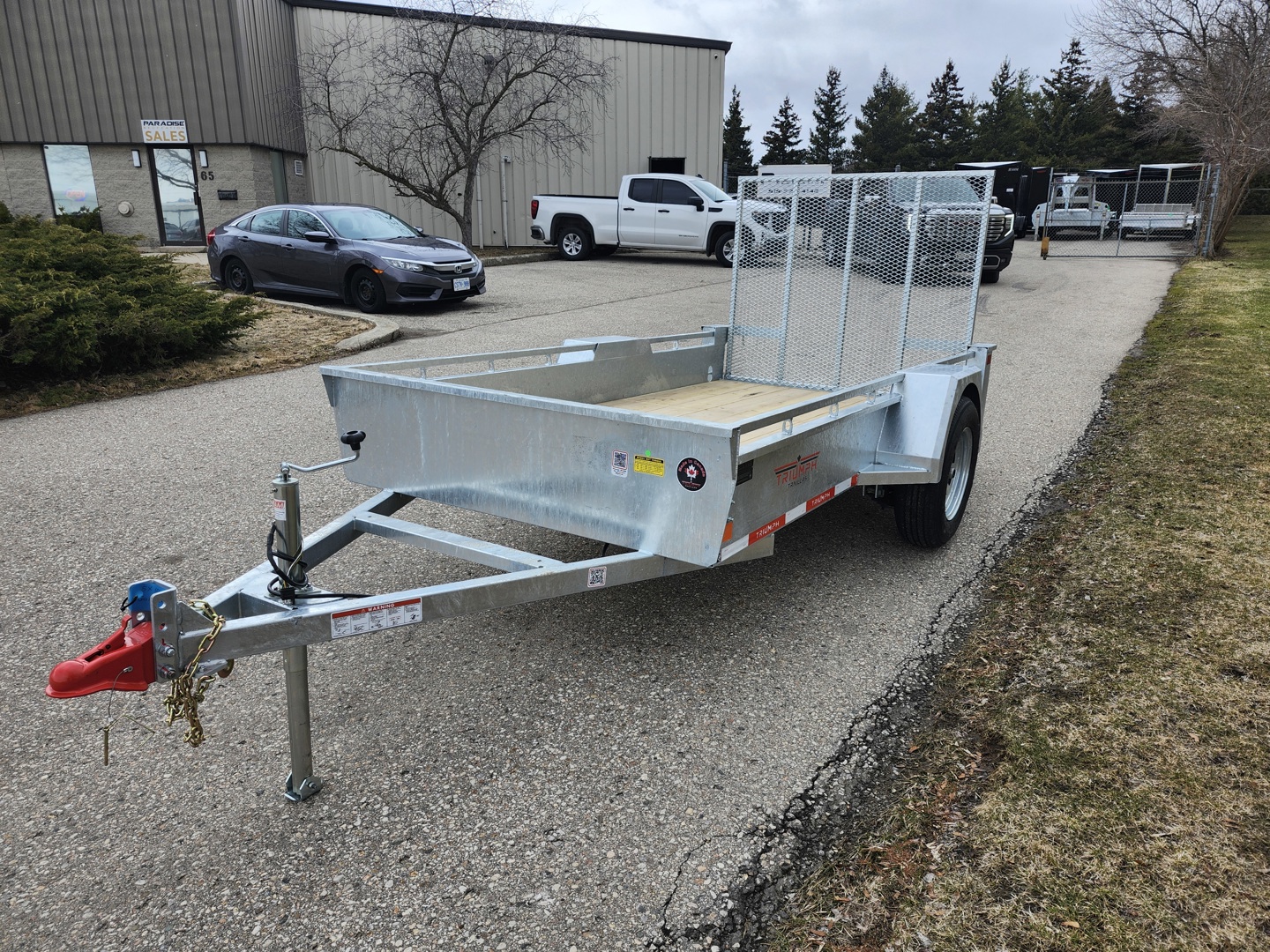 New 2027 Triumph Trailers Galvanized Utility Trailer - Image 7