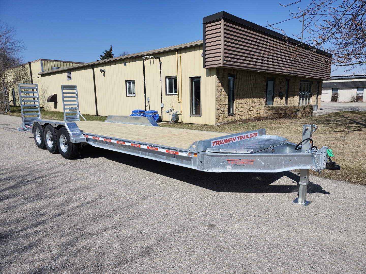 New 2027 Triumph Trailers Deck between Equipment Hauler