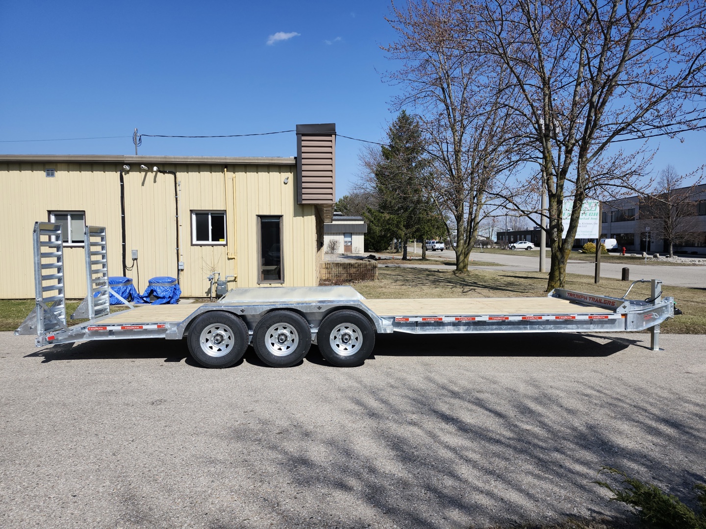 New 2027 Triumph Trailers Deck between Equipment Hauler - Image 3