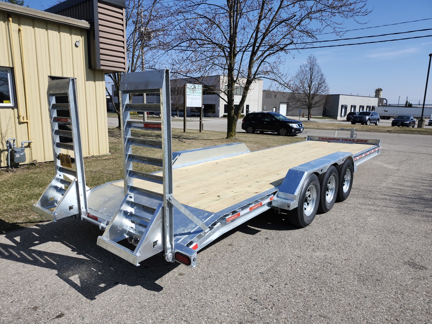 New 2027 Triumph Trailers Deck between Equipment Hauler - Image 4