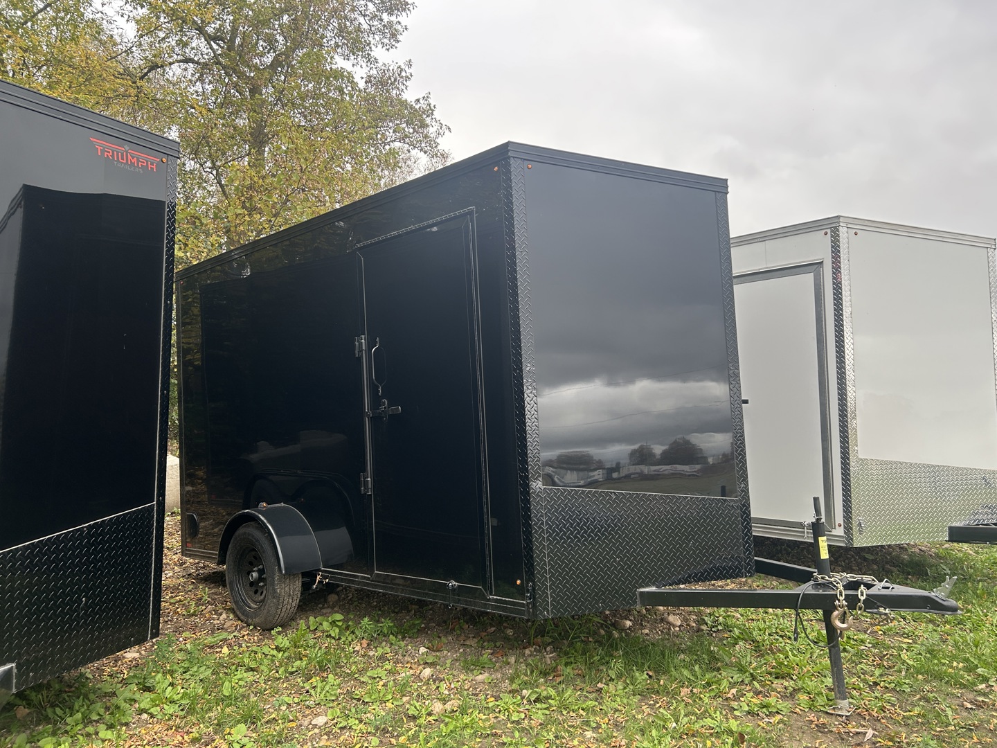 New 2026 Triumph Trailers 6.5x12 Steel Enclosed Cargo Trailer *Scratch & Dent*